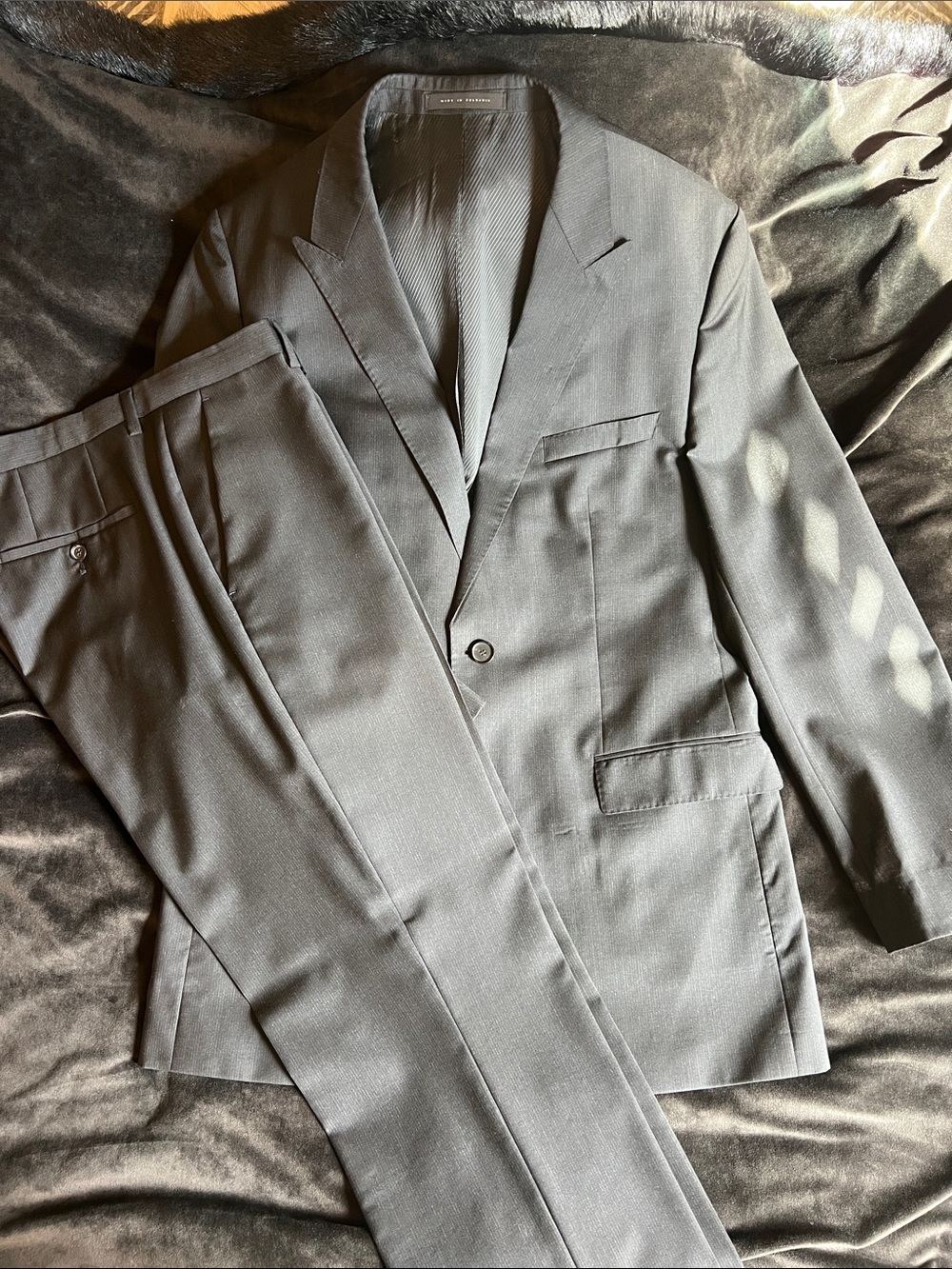 Hugo Boss Classic Men's Black Two-Piece Suit - Tailored Blazer & Trousers